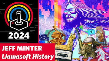 Jeff Minter The History of Llamasoft - PRGE 2024 - Portland Retro Gaming Expo