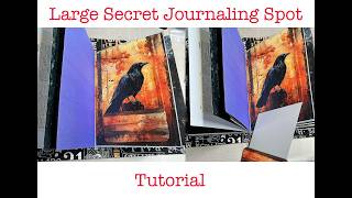 Tabs and Large Journaling Spot / Halloween Journal 2026