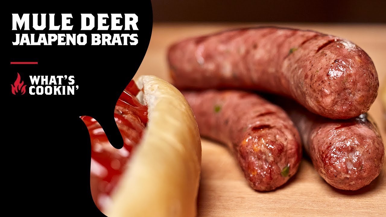 How to Make Venison Jalapeno Brats Wild Game Series YouTube