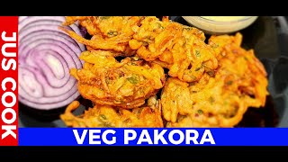 Vegetable pakora | Onion potato bhaji recipe