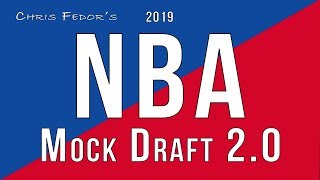 2019 NBA Mock Draft Picks 1-5 and the Cavs 26th overall spot - MS&LL 6/14/19