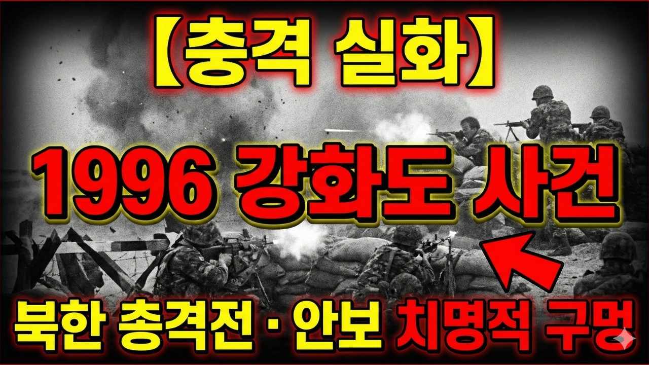 [충격 실화]1996 강화도 사건 | 북한과의 국경 충돌로 드러난 한국 안보의 치명적 구멍