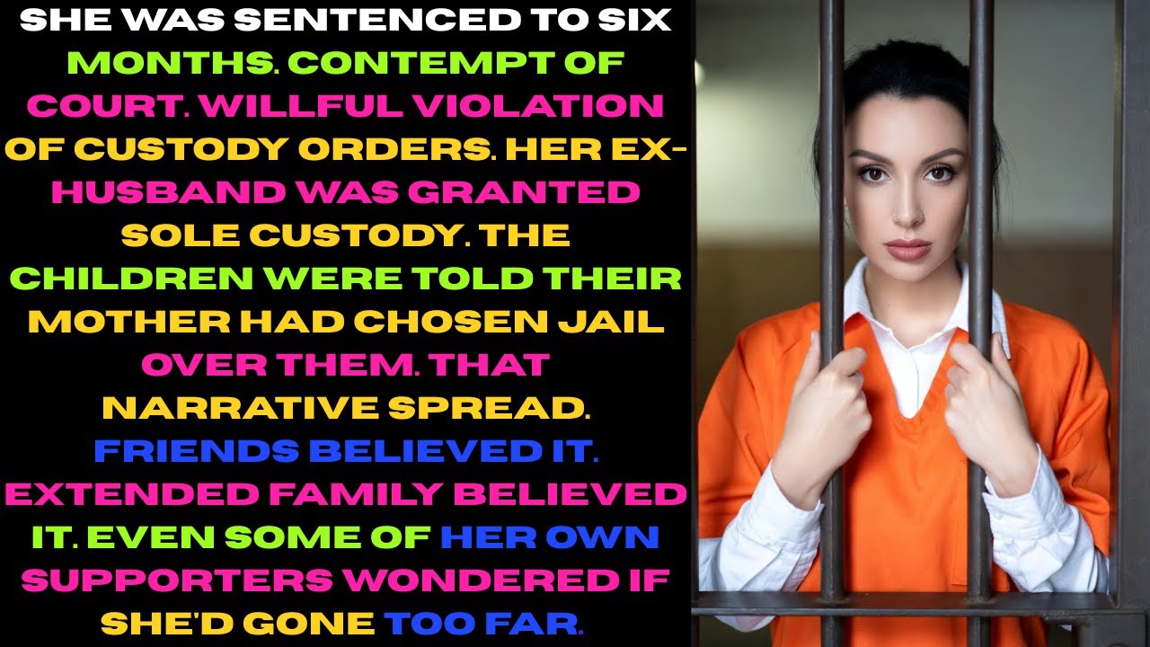 Mother Chose Jail Over Custody Battle — Her Kids Finally Understand  Emotional True Story