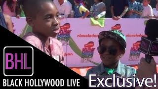 Tylen Jacob Williams & Damarr Calhoun @ Nickelodeon Kids' Choice Sports Awards | BHL Online