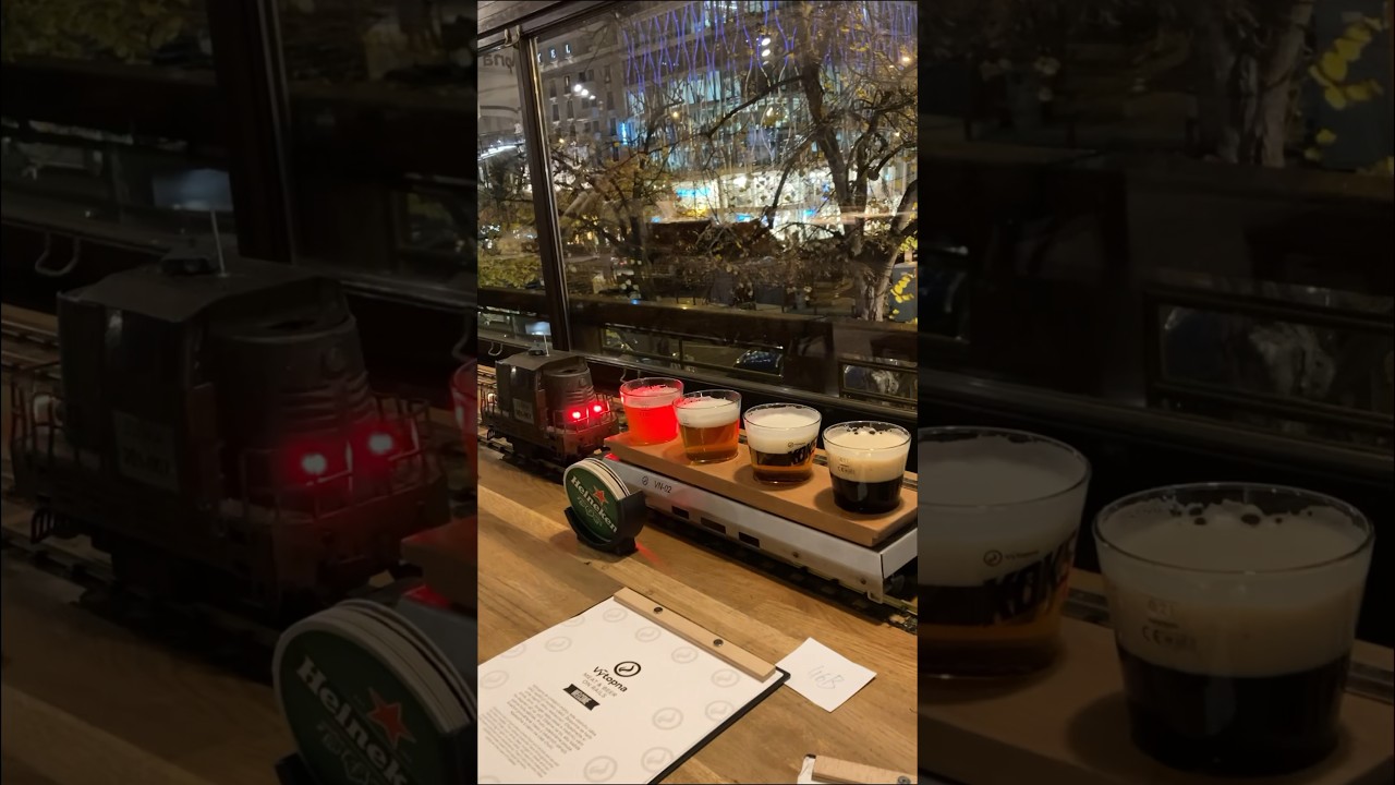 Train Bar in Prague 🇨🇿 