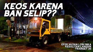 LORI ZWEIWEG KESULITAN LANGSIR SSNG 😭 | Hunting Langsir Trainset 36 Di Pintu Belakang INKA Madiun