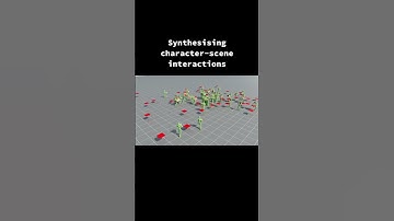 At SIGGRAPH 2023, NVIDIA introduced a novel method for synthesizing physical 3D character-scene int