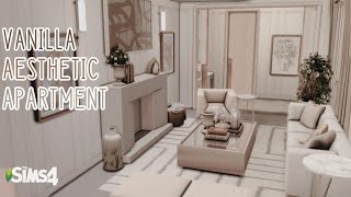 Vanilla Aesthetic Apt - 702 Zenview The Sims 4 Speed Build With Cc