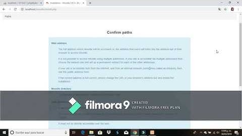 Cómo instalar moodle con servidor xampp