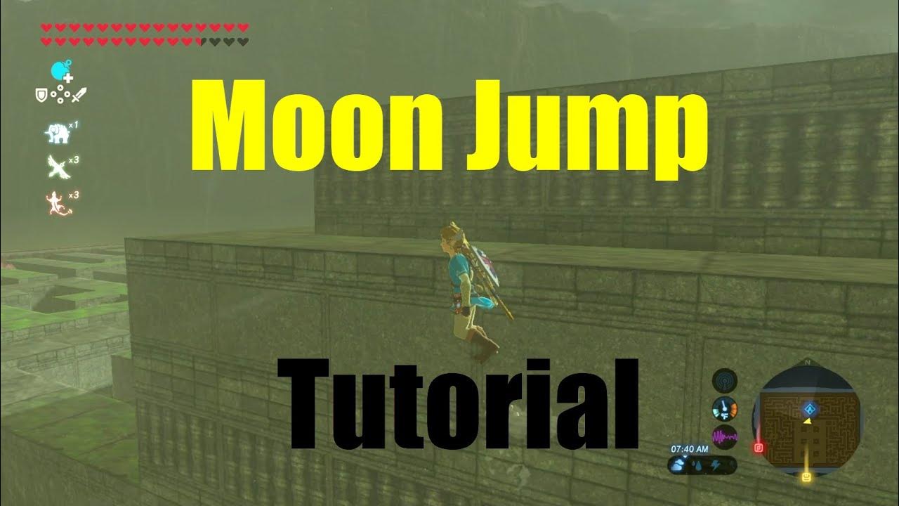 Zelda BotW Moon Jump Glitch Tutorial YouTube