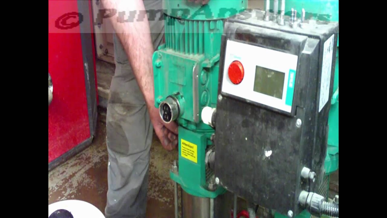 Mechanical Seal Change (Wilo Mvi type pump)