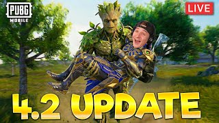 NEW 4.2 UPDATE IS HERE! PUBG MOBILE LIVE - PRIMEWOOD GENESIS