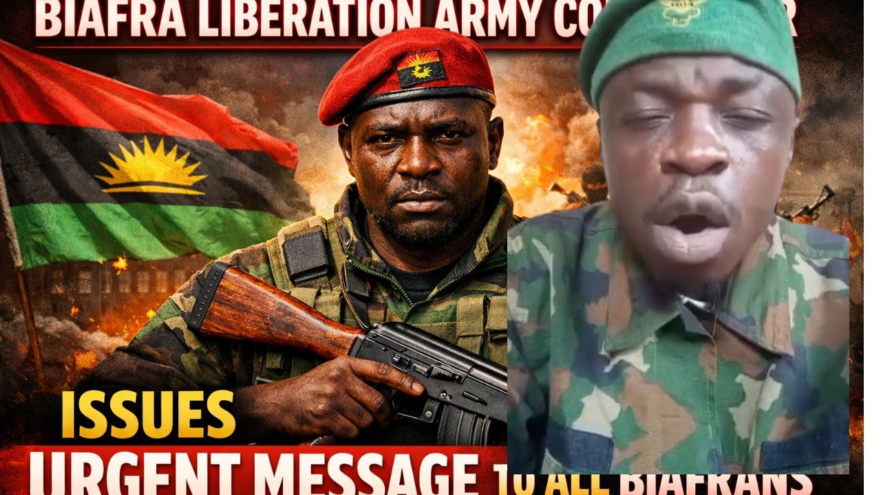 «Командующий Армией освобождения Биафры обратился с неотложным посланием ко всем биафранцам 