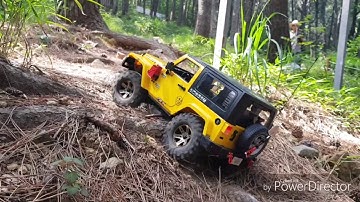 RC MST CFX Jeep Rubicon Lead Work Test
