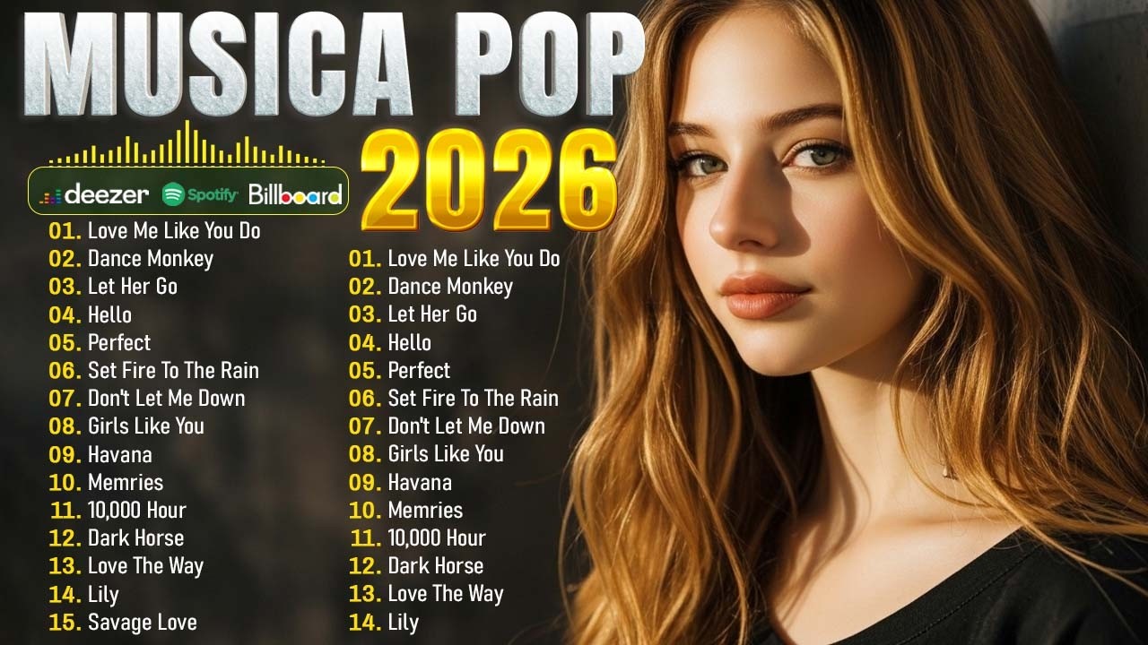 Musicas Internacionais Mais Tocadas 2026🎧 Top 100 Acustico Músicas Internacionais Pop🌟 Top Hit