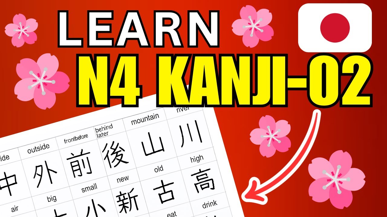 How to read and write N4 Kanji - 02 |  15 minutes | Nihonport
