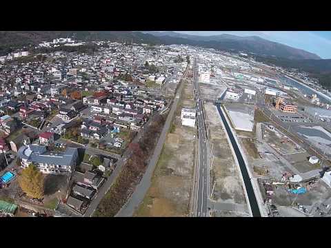 東日本大震災から３年８ヶ月余の大船渡町内