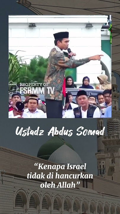 Kenapa Israel tidak di hancurkan Allah ⁉️ || Ustadz Abdul Somad