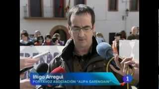 DNE incumple la ley en Garínoain. Noticia Telenavarra