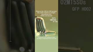 Watch the Solder Climb in Just 14 Seconds #pcba #smt #pcbassembly #pcb #soldering #electronic