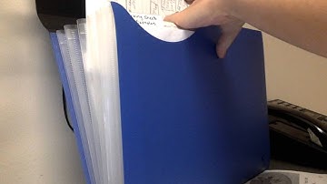Quick Video on Accordion Folders