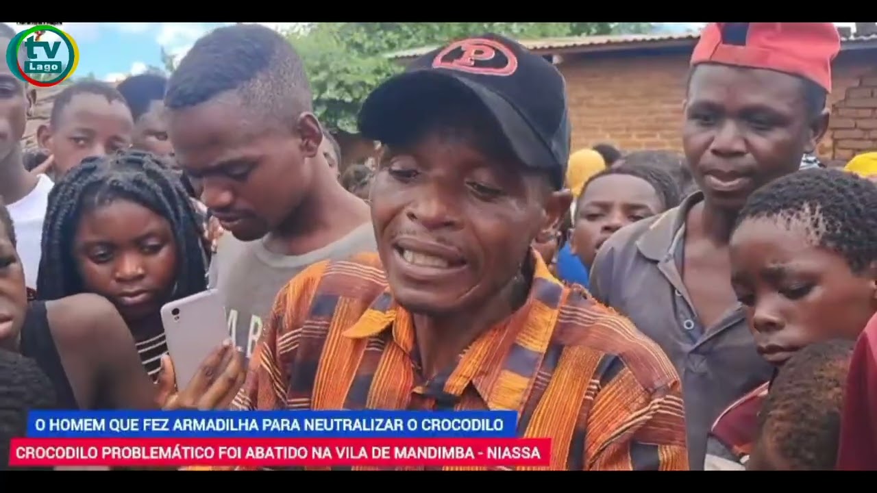 CROCODILO QUE ATACOU DUAS CRIANÇAS EM MANDIMBA É ABATIDO PELAS AUTORIDADES