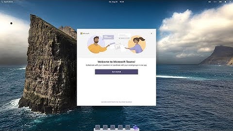How to install Microsoft Teams on Elementary OS 6.0