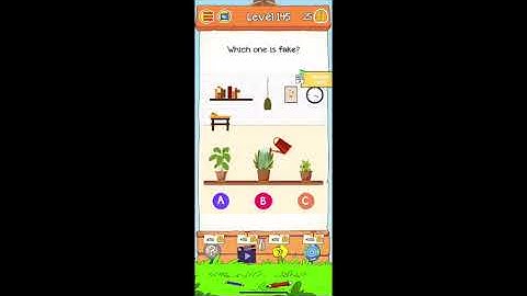 Braindom 2 Level 145 Which one is fake Walkthrough