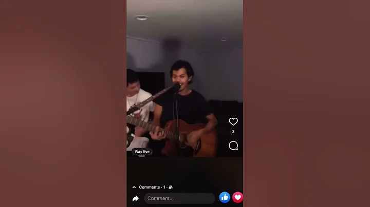I Saw Her Standing There cover live at home @marka...