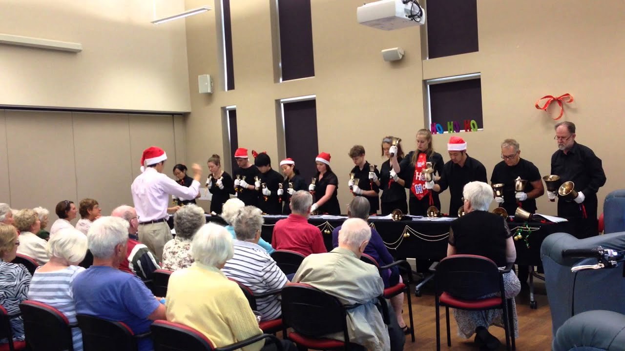 Canberra Handbell Ensemble Christmas carols at Calvary Retirement