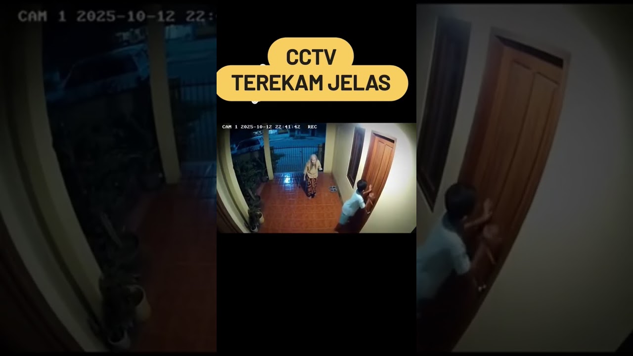 kid was locked outside and spotted a ghost