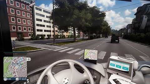 Bus Simulator 18 - Timelapse (Central Bus Station - City Center - Freefield Settlement)