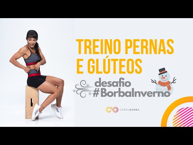 Um ÚNICO Exercício para TONIFICAR PERNAS, GLUTEOS E PARTE INTERNA DA COXA -  Carol Borba 