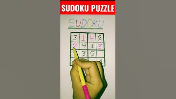 CAN YOU SOLVE SUDOKU ?THINK BIG & LEARN || #short