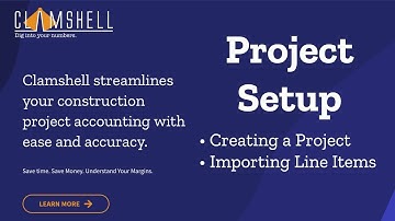 Setting Up your Project in Clamshell