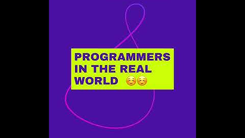Programmers in movies VS in reality 😂
