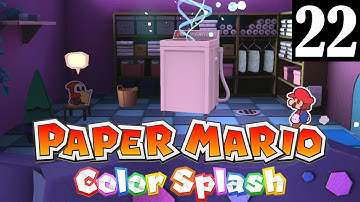[WiiU] Paper Mario Color Splash - Walkthrough Part 22 No Commentary (1080p 60FPS)
