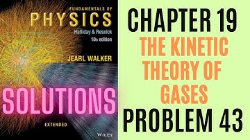 Halliday resnick chapter 19 problem 43 solution | Fundamentals of physics 10e solutions