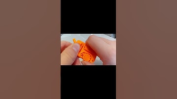 Print-In-Place Fidget Clicker #timelapse #3dprinting #prusa