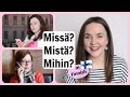 Finnish lesson 20. Missä? Mistä? Mihin? Locative (inner) cases in Finnish + real life situation