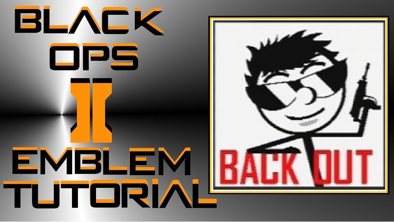 call of duty, black ops 2, bo2, cod, black ops 2 emblem tutorial, bo2 emble...