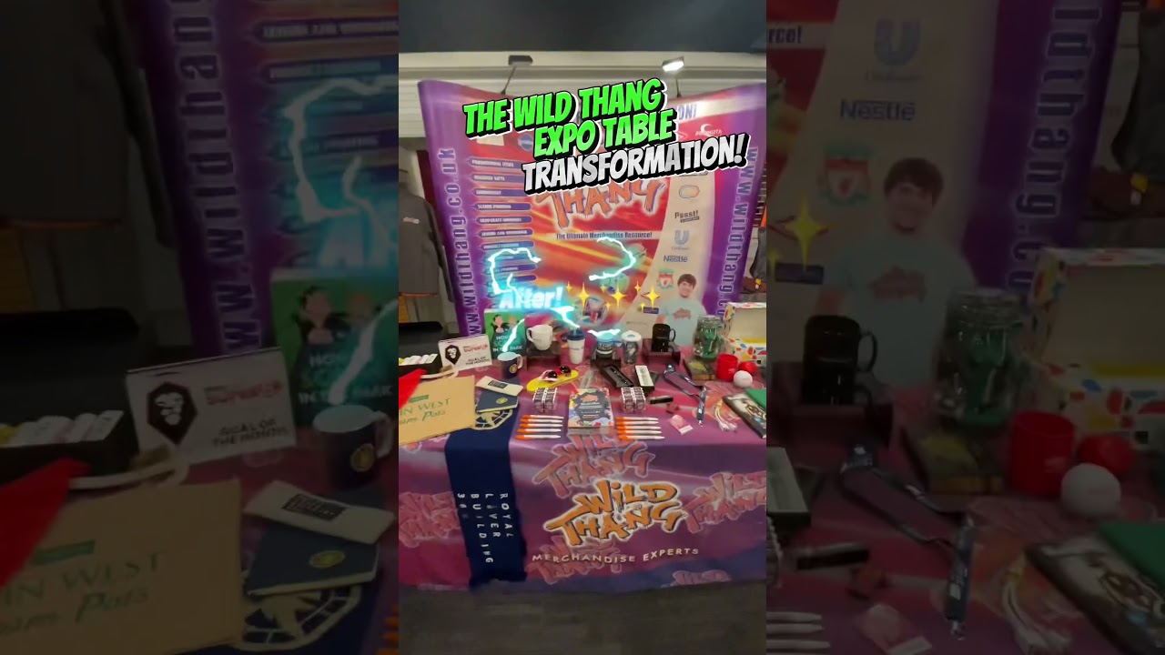 ✨✨Industry Leading Expo Table Transformation!✨✨