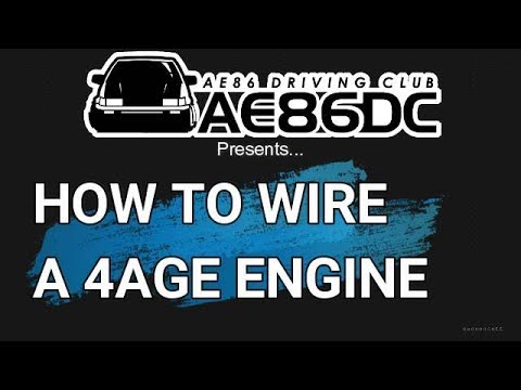 How to wire a 4age Bigport Engine