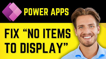 Power Apps Form Error: No Item To Display | No items To Display In Power Apps - 2024