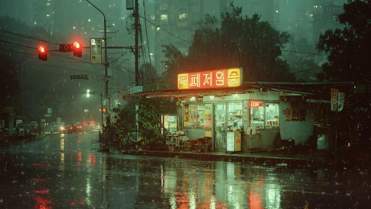 Rainy Old Town Kyoto 🏮 Soft Lofi Music for Sleep & Relaxation