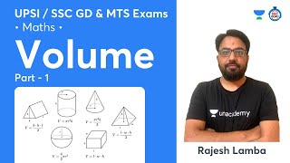 UPSI, SSC MTS & GD Exams | Volume Part-1 | Rajesh Lamba