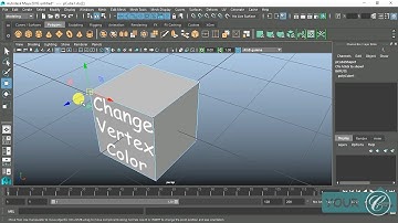 Maya: Change color of Vertex in Maya