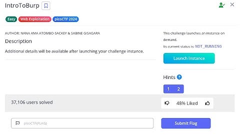 PicoCTF intro to burp