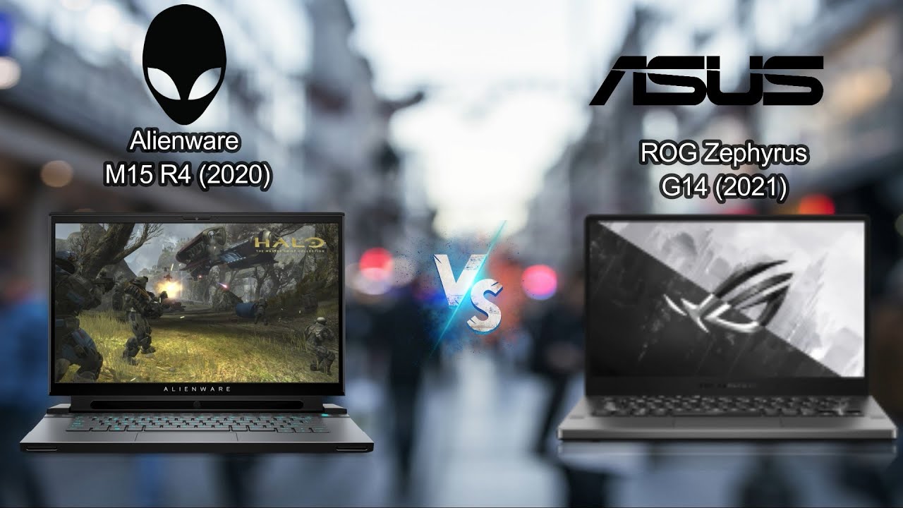 Alienware M15 R4 (2021) vs ROG Zephyrus G14 GA401Q (2021) | Alienware vs ROG ?