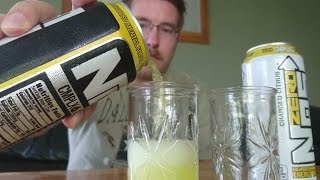 NOS Citrus vs NOS Zero Citrus Energy Drink Taste Test Review screenshot 2